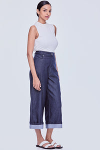 Contrast Cuffs Trousers