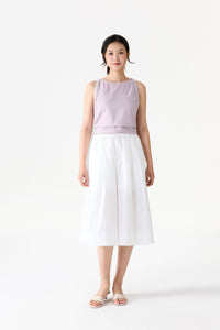 Tie-Up Pleated Pants