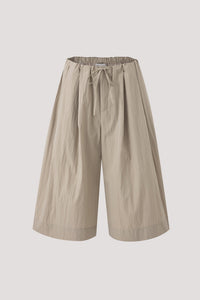 Tie-Up Pleated Pants