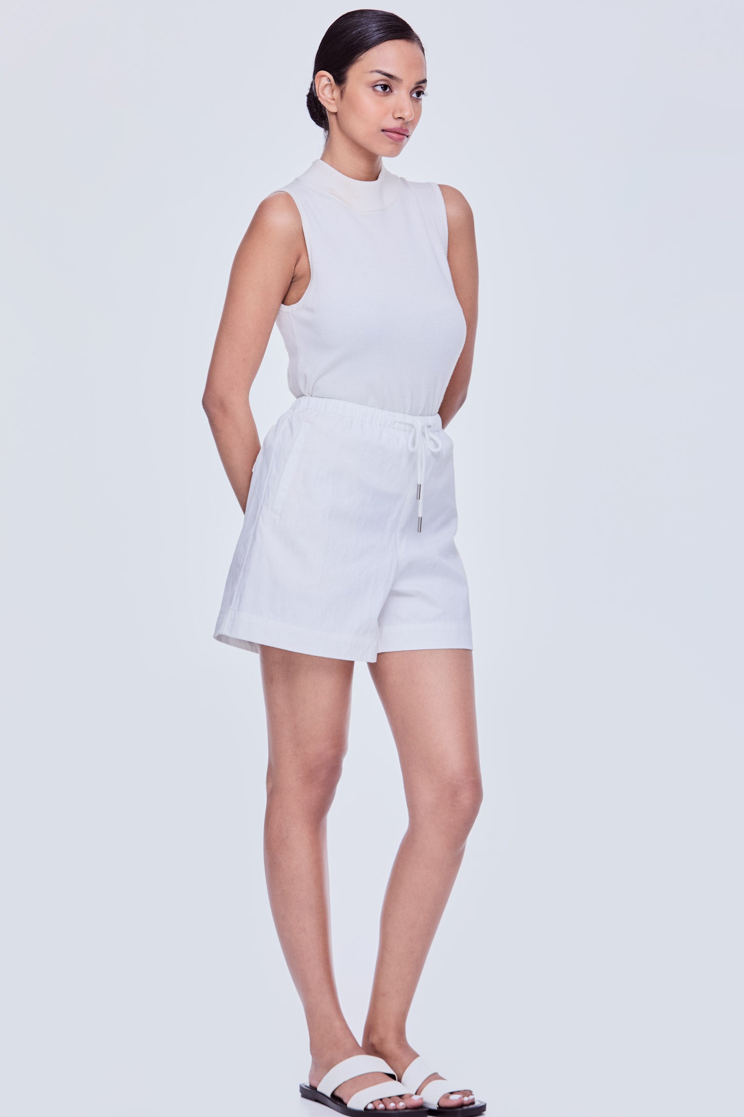Elasticated Drawstring Shorts