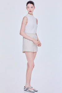 Elasticated Side Slit Shorts