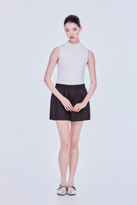 Elasticated Side Slit Shorts
