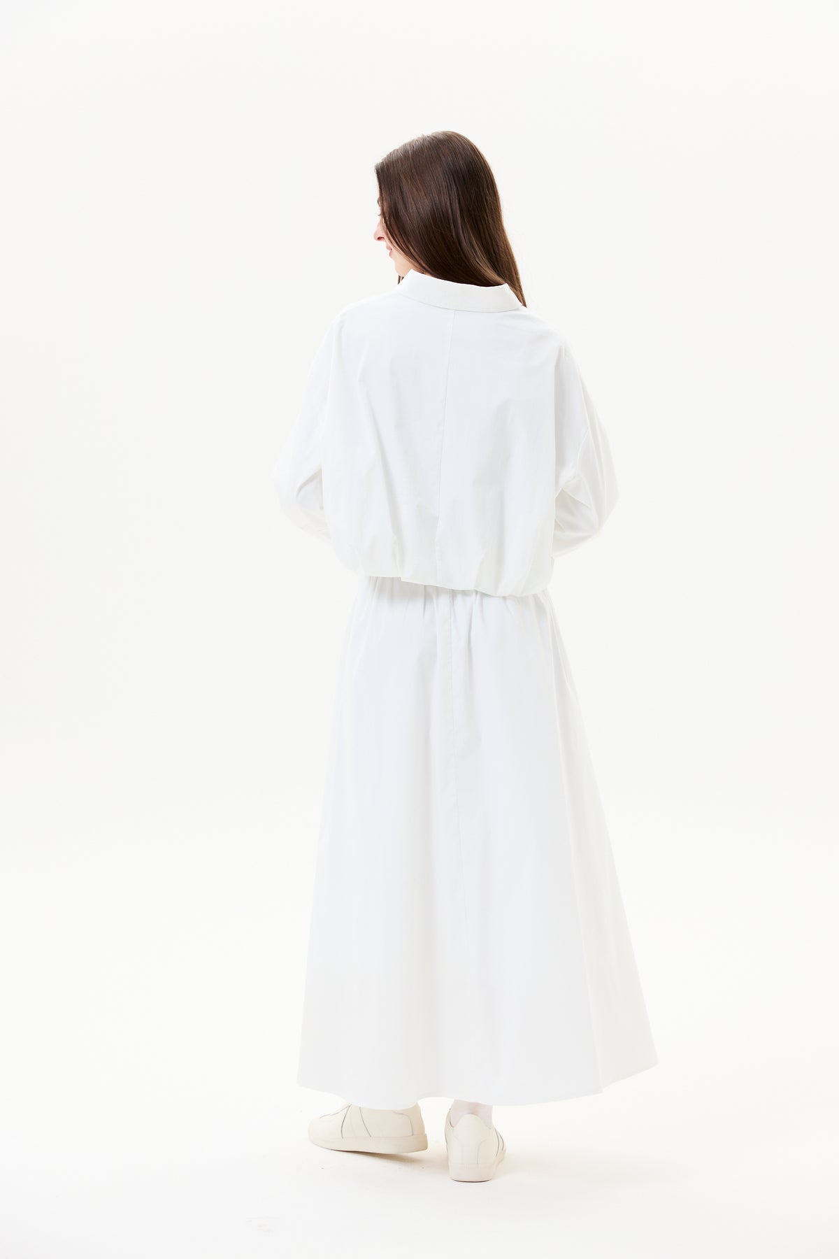 Elasticated A-Line Flare Skirt