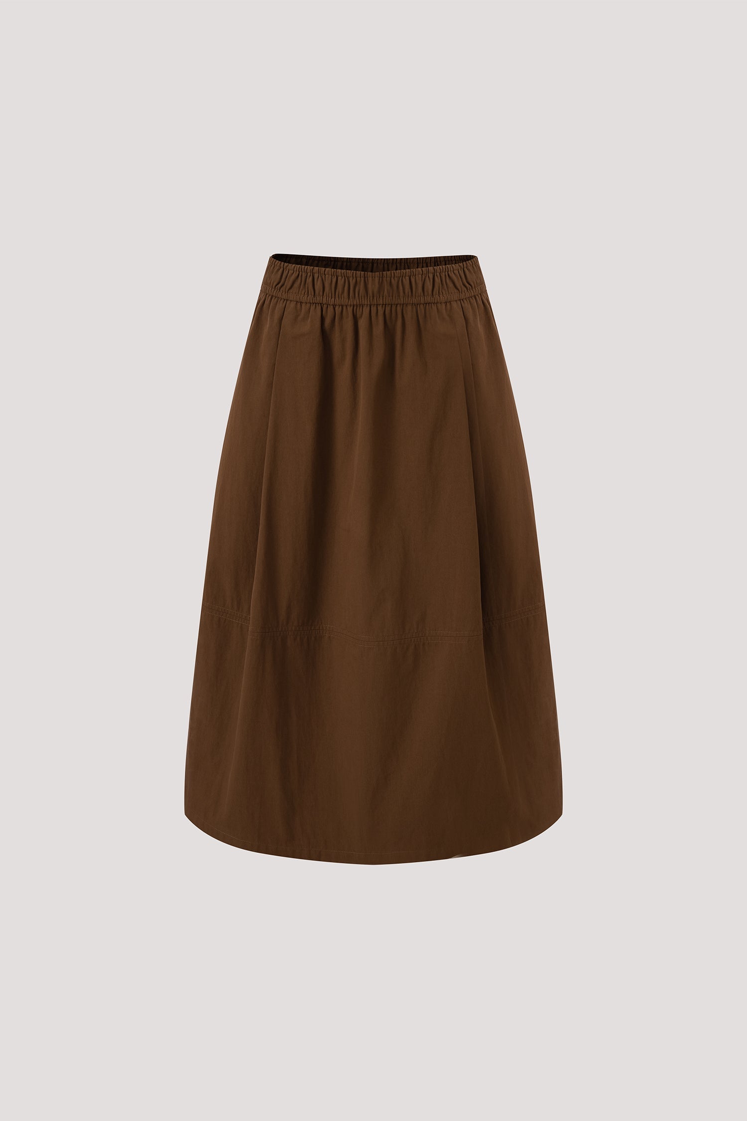 Pleated Midi Skirt