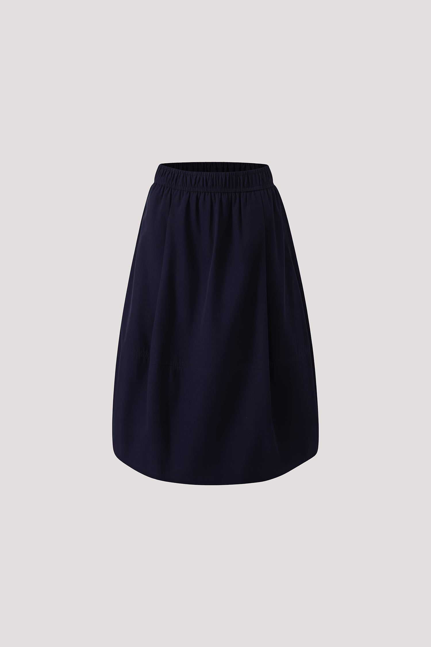 Pleated Midi Skirt