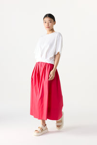 Elasticated A-Line Skirt