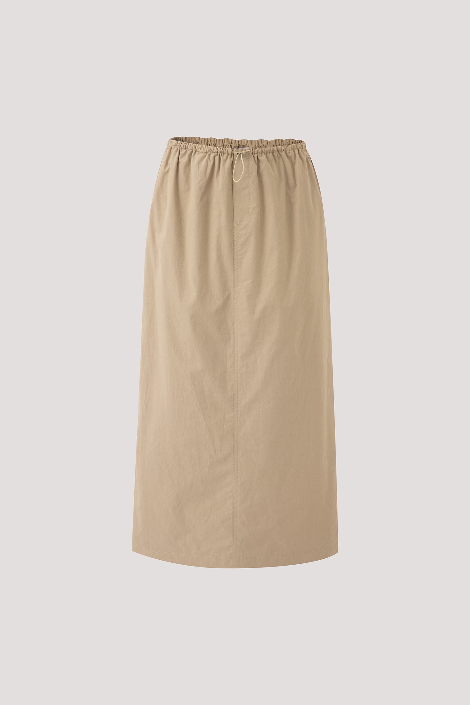 Drawstring Straight Skirt
