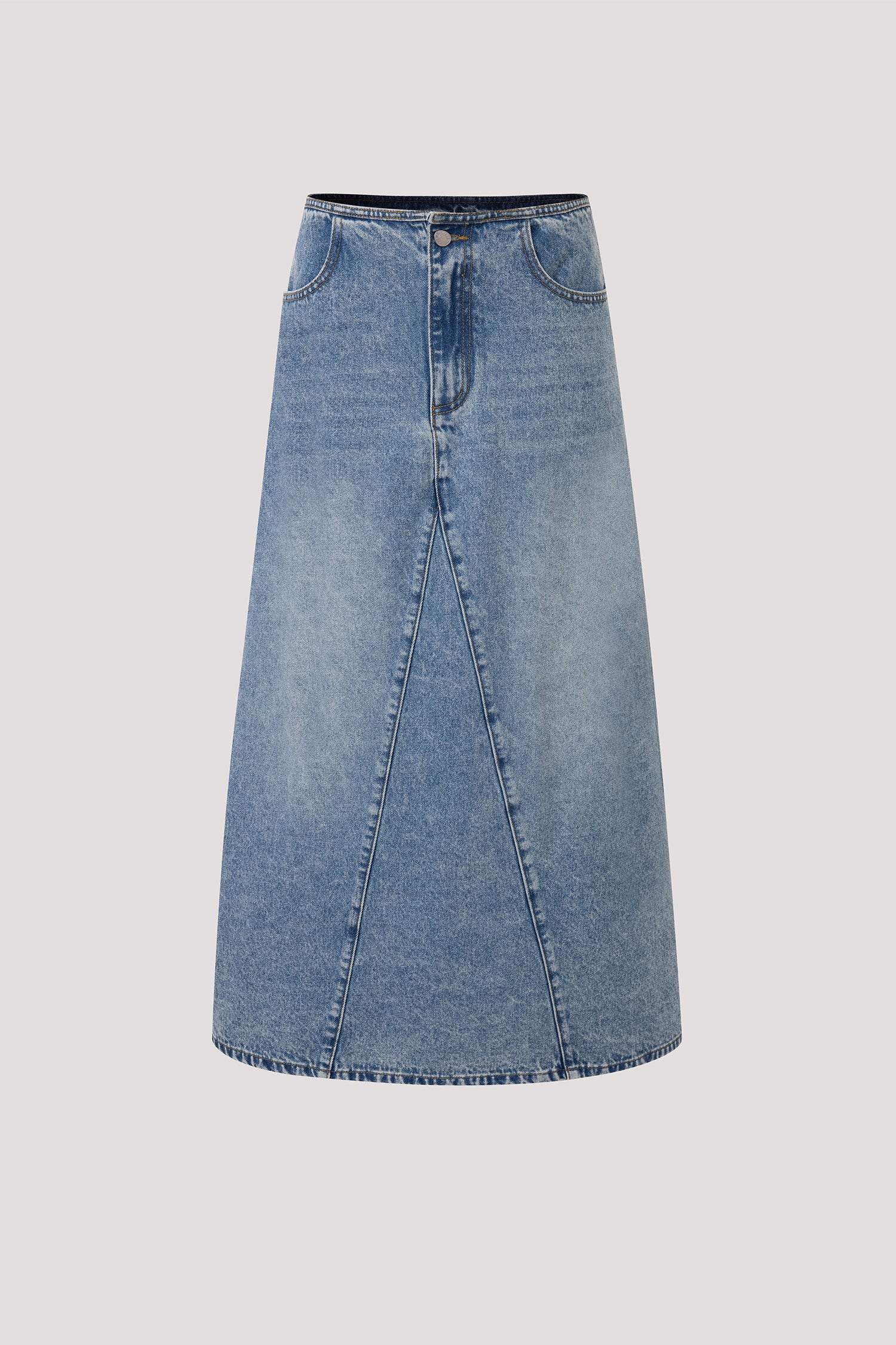 A-Line Denim Skirt