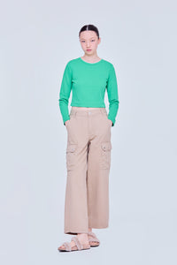 Contrast Boxy Long Tee