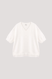 Contrast Layered V-Neck Tee