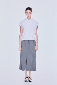 Hooded Sleeveless Pullover