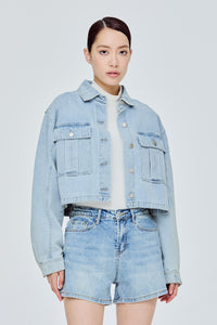 Denim Cargo Jacket