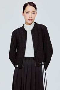 Contrast Bomber Jacket