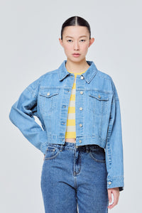 Classic Boxy Denim Jacket