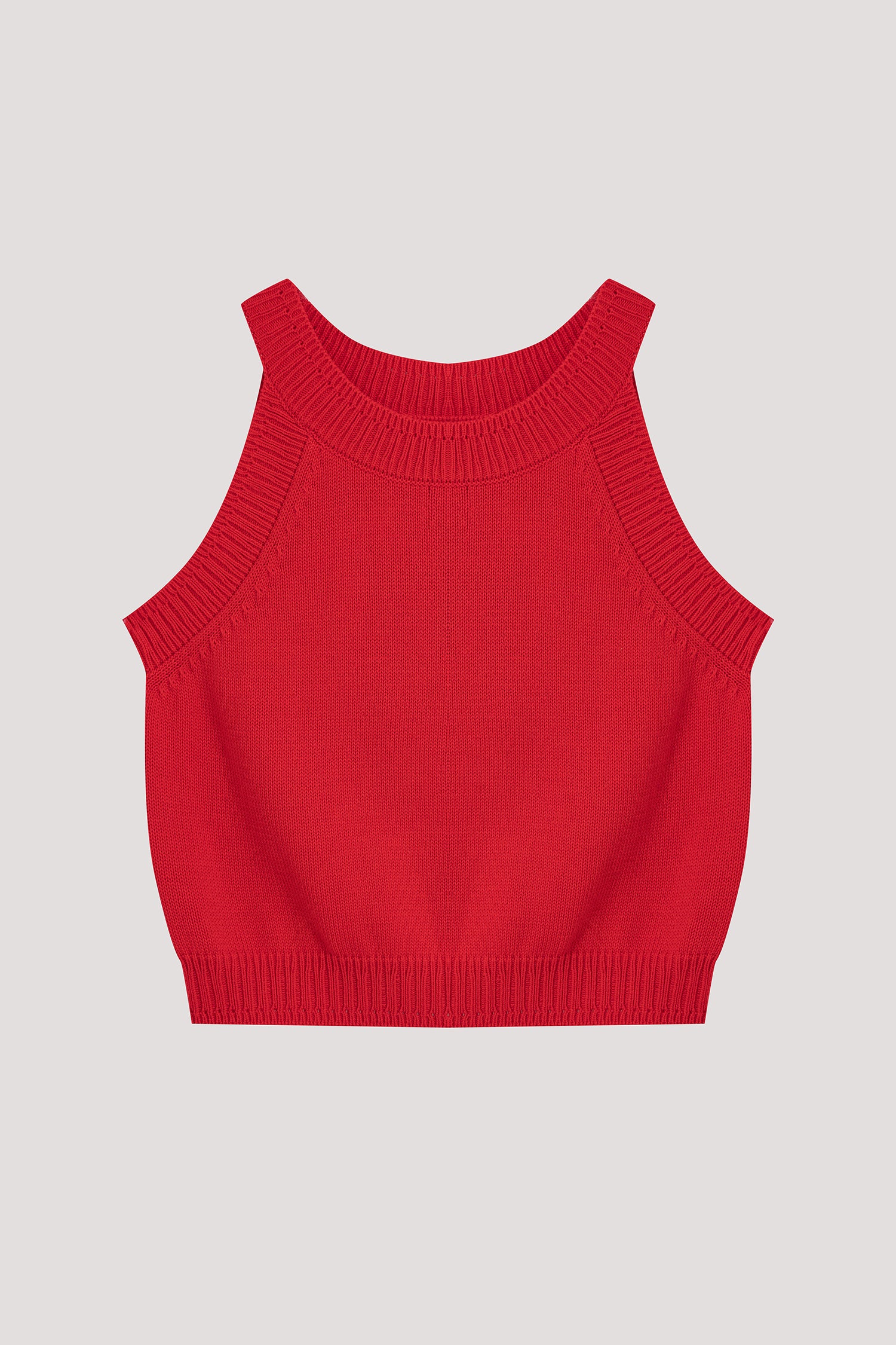 Contrast Rib Halter Top IORA Malaysia contrast-rib-halter-top-iora-malaysia