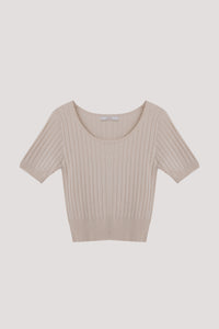 Rib Soft Knit Top