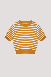 Classic Crew Neck Knit Top