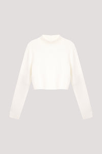 Cropped Knit Sweater