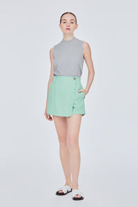 Front Wrap Skort