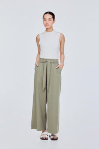 Elasticated Wide Leg Pants