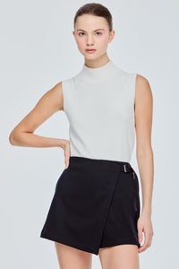 Overlapped Panel Skort