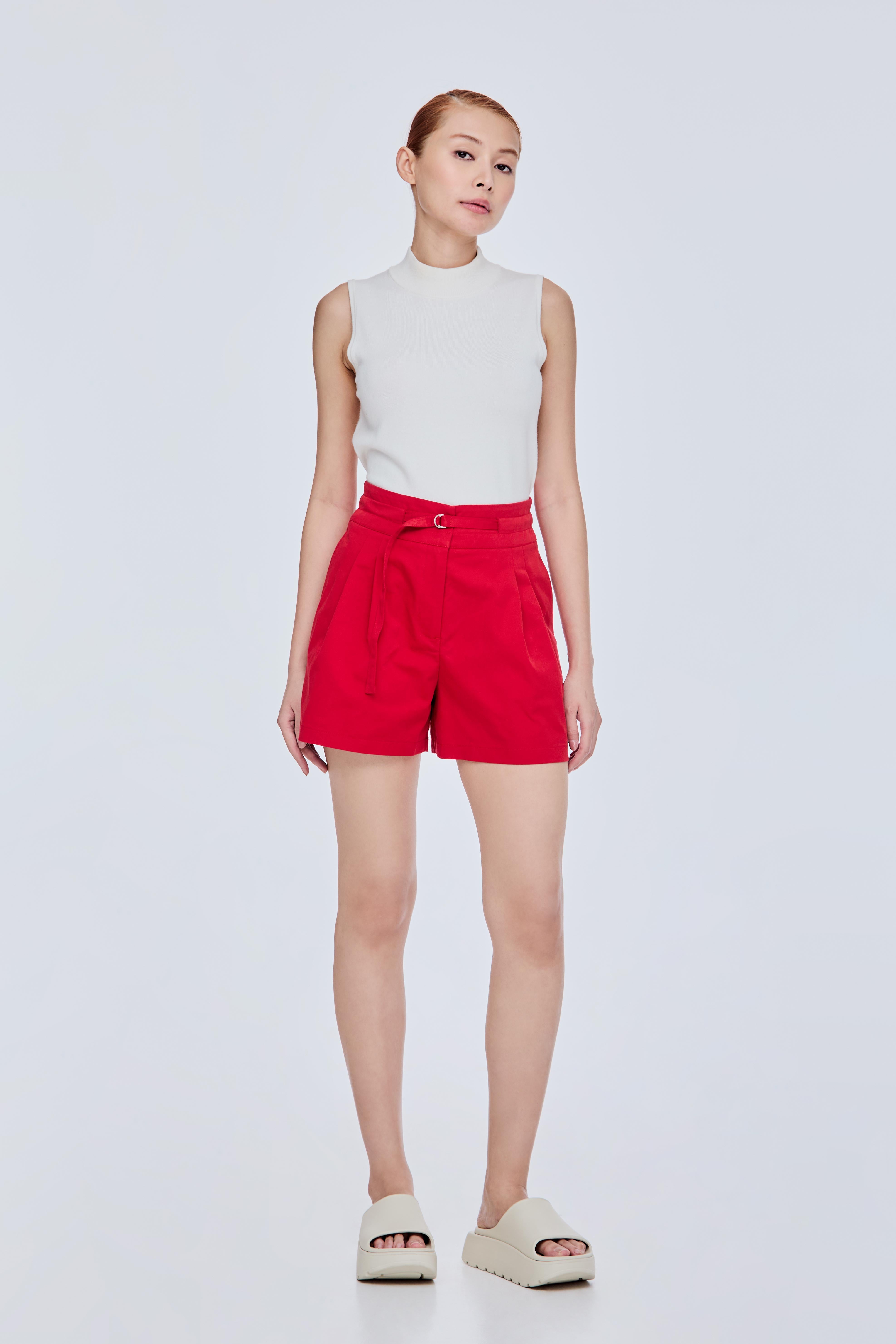 Double Pleated Shorts