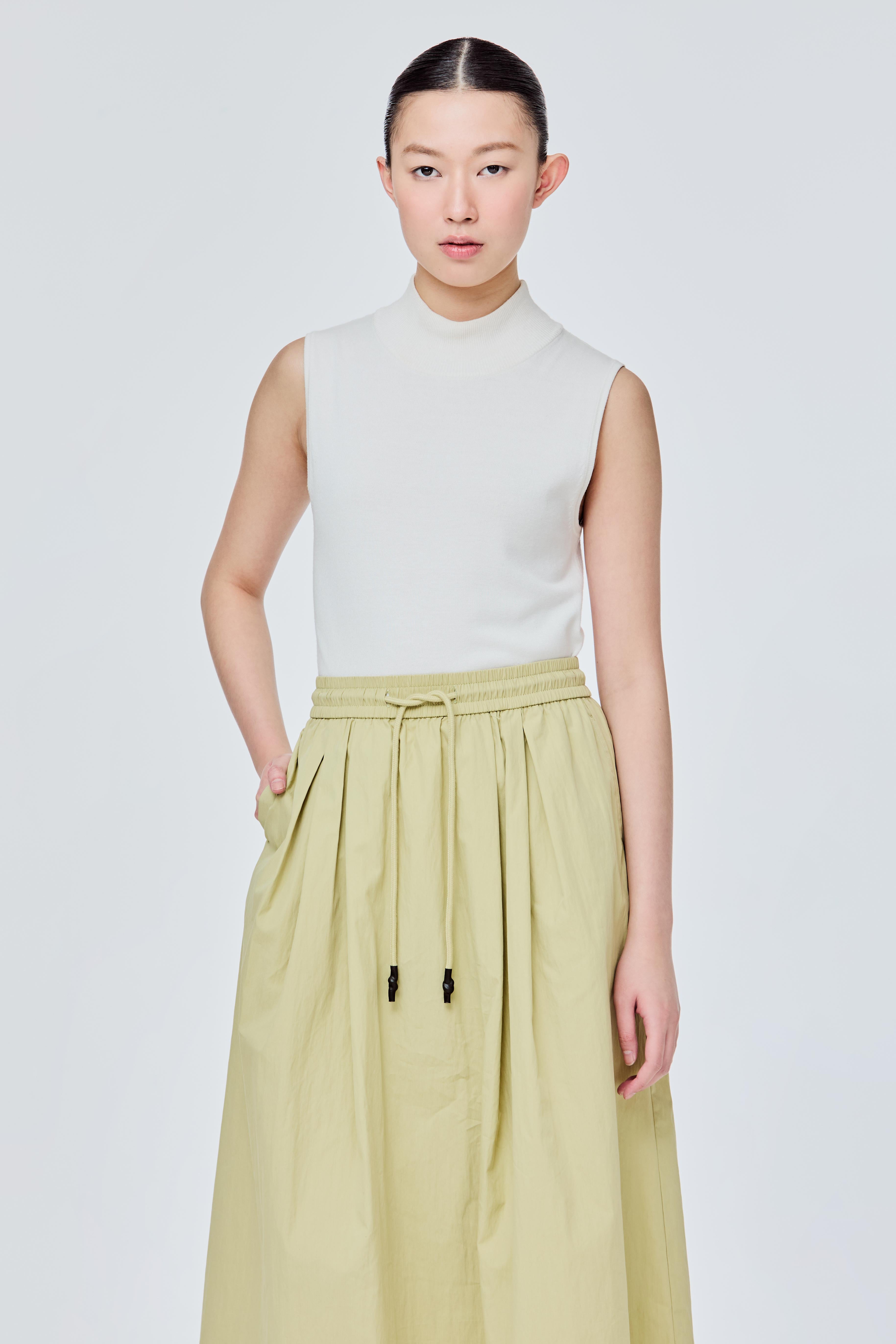 Corded Flare Skirt