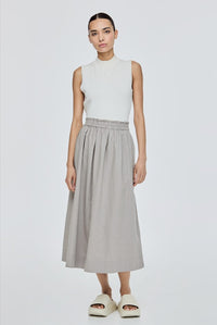 Elasticated A-Line Skirt