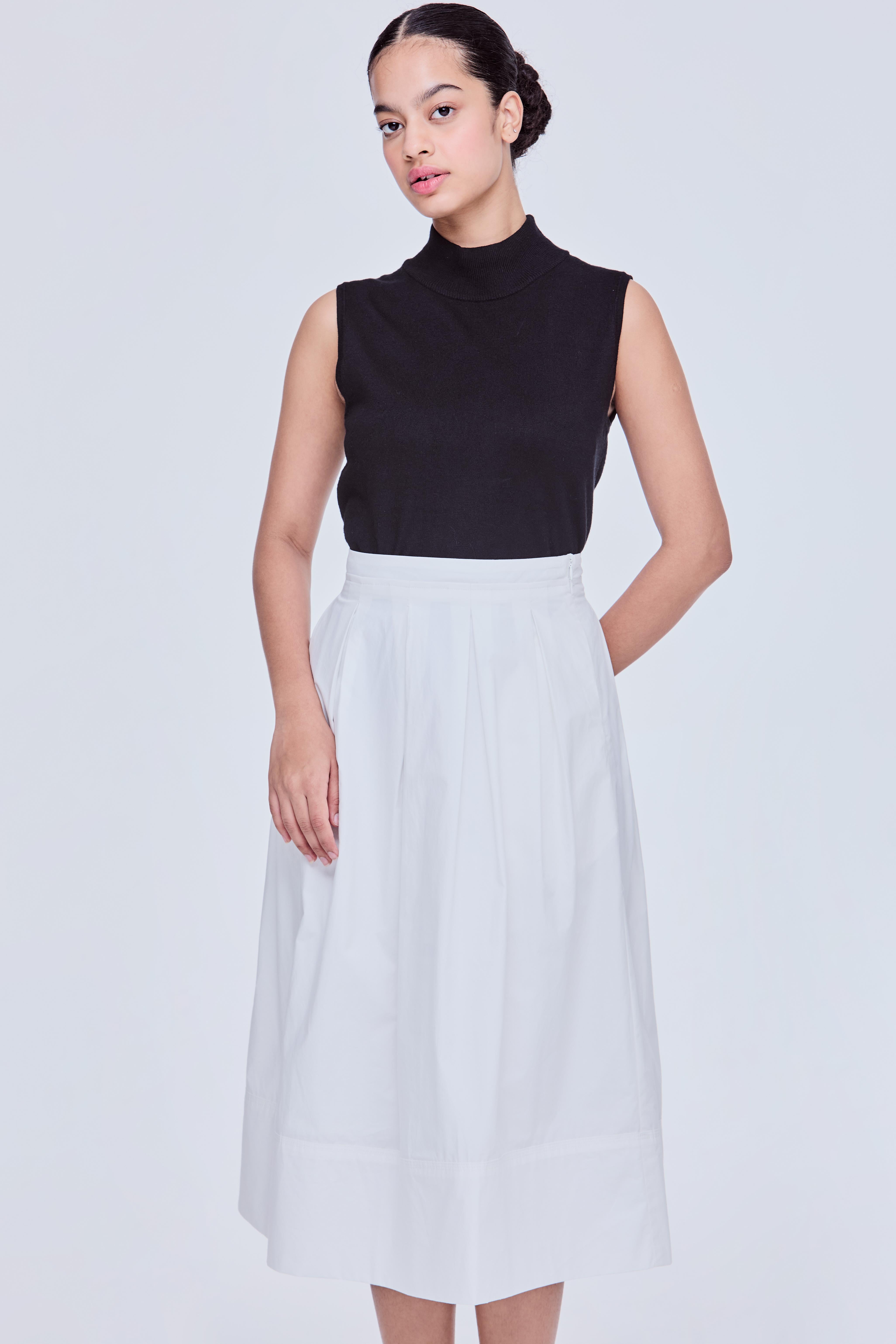 Box Pleats Skirt