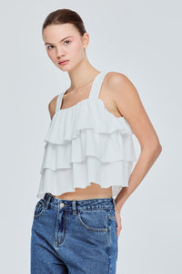 Tiered Ruffle Top