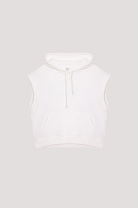 Hooded Sleeveless Sweatshirt
