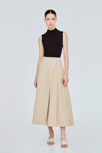 Pleated Warp Ballerina Skirt