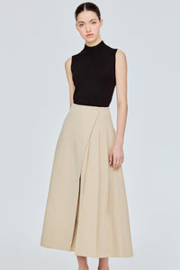 Pleated Warp Ballerina Skirt