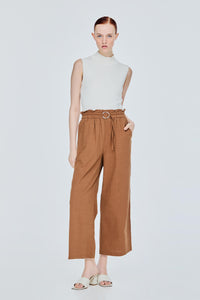 Elasticated Wide Leg Pants