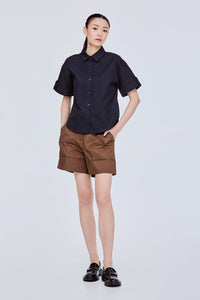 Short Sleeve Shirt Collar