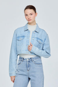 Cropped Denim Jacket