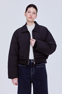 Collared Puffer Jacket