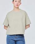 Basic Oversized Crop Top