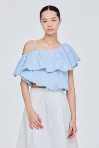 Asymmetrical Off Shoulder Top