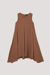 Flowy Asymmetrical Length Dress