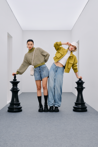 High-Neck Bomber Jacket