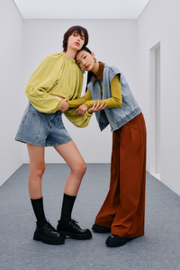 Windbreak Flare Pants