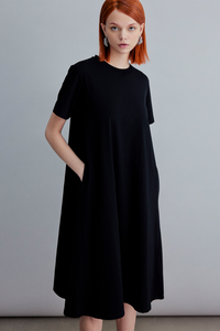 Flare Boxy T-Shirt Dress