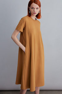 Flare Boxy T-Shirt Dress