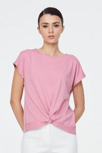 10094 THULIAN PINK KNOT BLOUSE