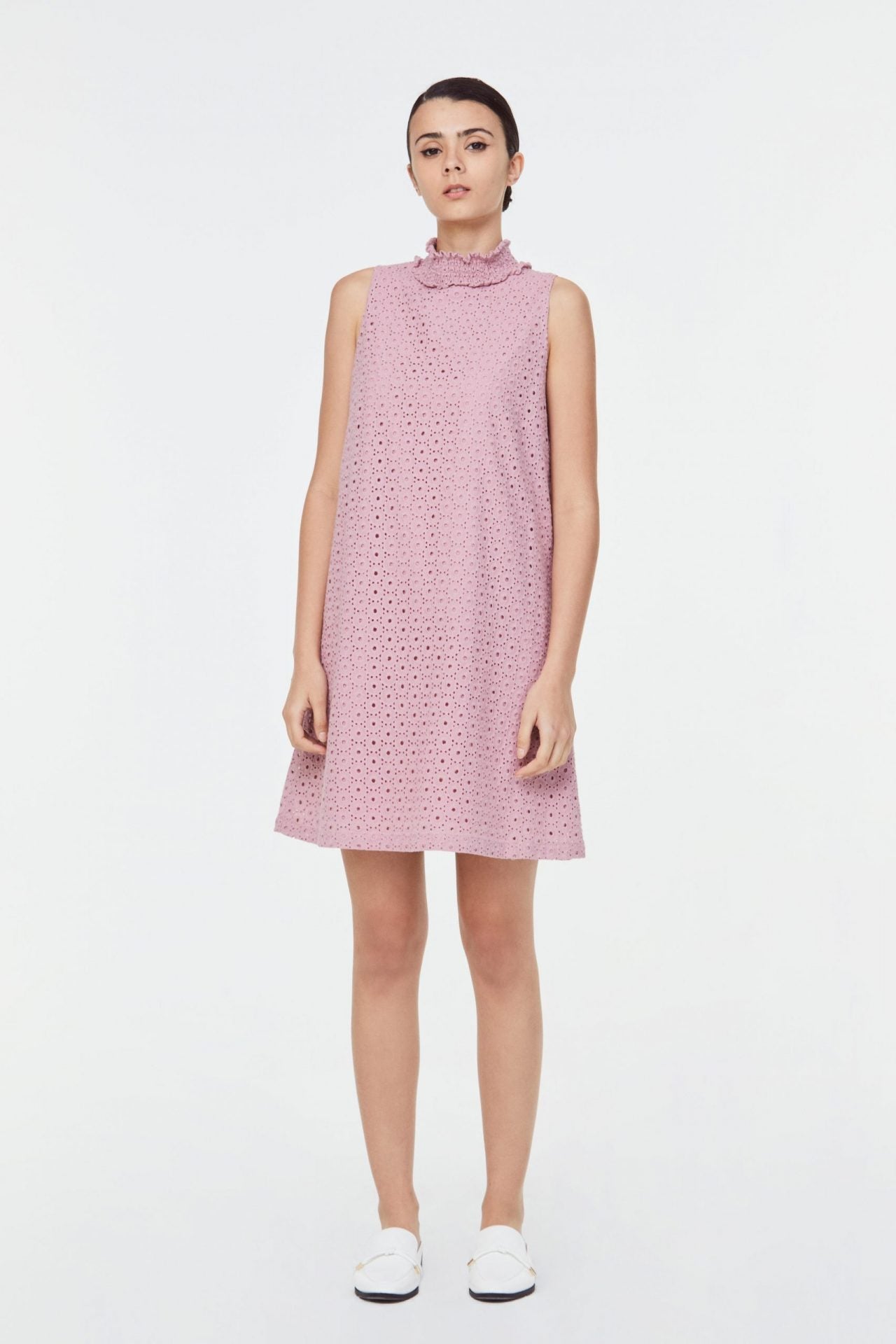 10406 Cut-in Dress Pink