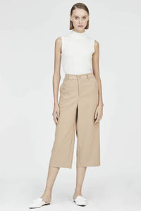 7456 CAMEL SIDE SINGLE-BELT POCKETS PANTS