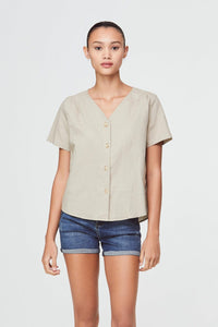 8629-BEIGE-BUTTON-DOWN-BLOUSE-scaled