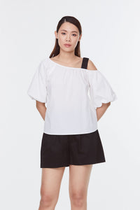 9516 CREAM ONE SIDED TOP