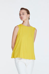 9617-YELLOW-SLEEVELESS-TOP